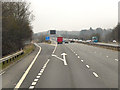 Eastbound M4, Exit Sliproad at Junction 14 in RG17 7AY