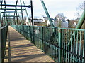 The Clyde Walkway crosses the David Livingstone Memorial Bridge in G71 8DT