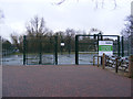 Tennis Courts at the Longwater Lane Park in NR8 5AN