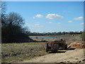 Flooded Gravel Pit near Broads Green in CM3 1EE