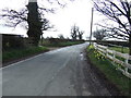Minor road towards Newton in WS15 3PA