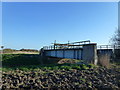 Railway bridge crossing The South Holland Main Drain near Cowbit in PE6 0JR