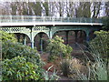 Liverpool: The Iron Bridge, Sefton Park, L17 in L17 0DY