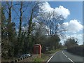 Phonebox on A466 south of Buckholt Wood in NP25 5QZ