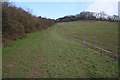 Footpath up to Bradlow Knoll in HR8 1EE