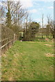 Footpath and footbridge to Chrishall Church in SG8 8QU