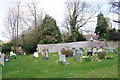 St Mary's churchyard in RG30 3TG