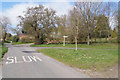Triangular junction - Lockram Lane in RG7 3AY