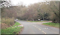 Barrows Lane crossroads from Arnewood Bridge Road in SO41 6DD
