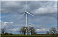 Wind turbines at Swinford Wind Farm in Westrill and Starmore