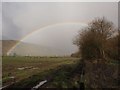 Rainbow above Lennoxtown in G66 7LP