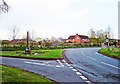 Road junction on the B4196 at Astley, Worcs in DY13 0SF