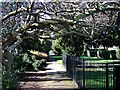 Walkway in Pince's Gardens, Exeter in EX4 1BQ