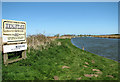 View along the River Bure by Acle Dyke in NR13 3AZ