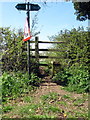Slow footpath to Lillingstone Lovell in MK18 5BQ
