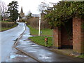 Bus shelter on Dunton Road in LE17 5HH