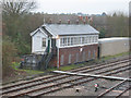 Park Junction Signal Box in Gaer Community