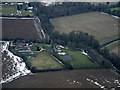Millfield Farm from the air in LU1 4AR