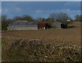 Farm buildings along Ullesthorpe Road in LE17 5JD