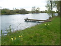 Old sand and gravel lake, Tallington Lakes in PE6 9JB