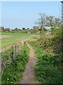 Footpath to Ravenstone in Ravenstone with Snibstone