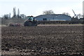 Tractor near Breach Barn in LE17 5DR