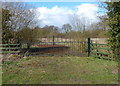 Gates along Lutterworth Road in LE17 4LH