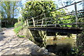 Footbridge over the ford on Paull's Lane in TA19 9SA