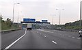 M11 approaching junction with M25 in Theydon Garnon