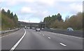 M11 approaching Stansted road bridge in CM24 8ST