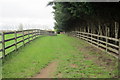 Footpath by the stud farm in MK45 1AA
