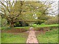 Garden gate and boundary - Tyntesfield in BS48 1NX