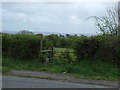 Footpath off the A38 in BS48 3SW