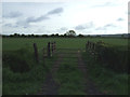 Field entrance off Blackhorse Hill in BS35 4JU