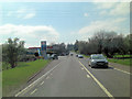 A36 passes Esso service station in SP2 0PD