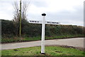 Road signpost, Herring's Rd in TN21 9NN