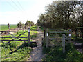 Gate near Pirton on the Icknield Way in SG5 3EY