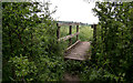 Footbridge over Stream in CB21 4QF