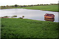 Fishing lake at Gayton Wood Farm in NN7 3HN