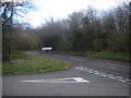 Junction of road between Leechpool & Portskewett in Portskewett Community