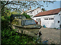 Disused Boat and Trailer in PE7 3XS