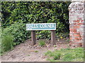 Halls Corner sign in Hevingham