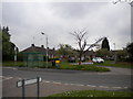 Bus stop and bungalows, Prince Charles Road, Worksop in S81 0JU