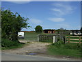 Field entrances off Station Road, Tetney in DN36 5ZQ