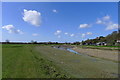 The Saxon Shore Way approaching Rye alongside the River Rother in TN31 7NS