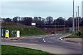 Road junction on the new Helston By-Pass in TR13 8RD