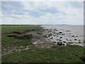 Looking SW on the Severn Shore at Chittening Warth in BS11 0YB