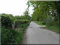 Pound Green Lane north towards the A272 in TN22 4PH