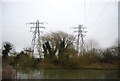 Pylons by the River Lea in CM19 5JP