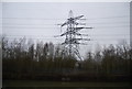 Pylon by the River Lea in CM19 5JP